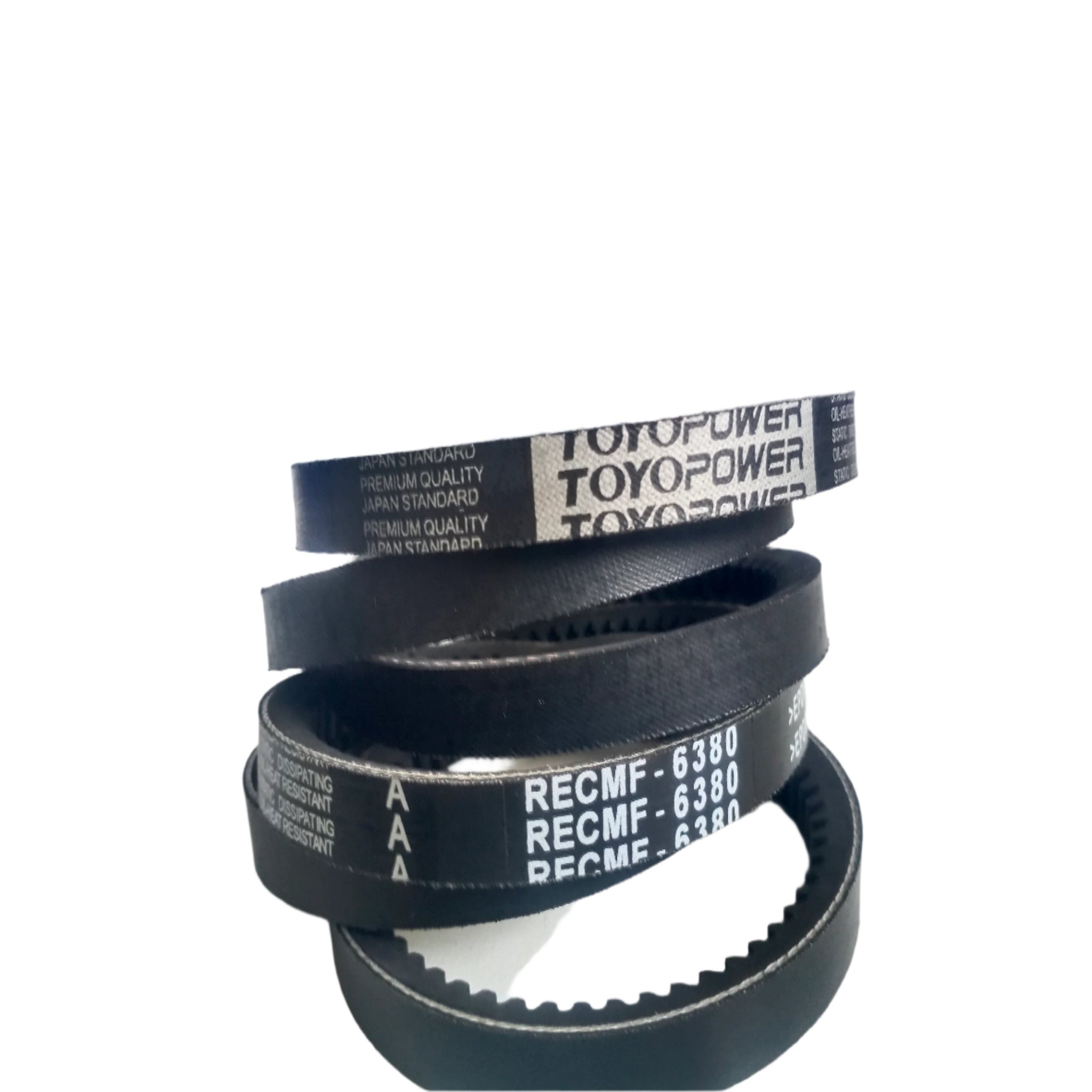 TOYOPOWER RECMF-6380 Raw Edge Cogged V-Belt For TOYOTA Townace