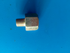 WPR, Brass Pipe Fitting Reducer Adapter, 1/2 Inch NPT Female X 1/4 Inch NPT Male - Inner: 19 mm, Outer: 13 mm