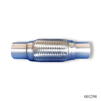 WPR Exhaust Pipe, 2.4"x10.7", 3-Layer, Compact Design, Inner Braid