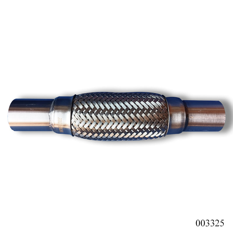 WPR Exhaust Pipe 1.5"x10.5" 3-Layer With Inner Braid