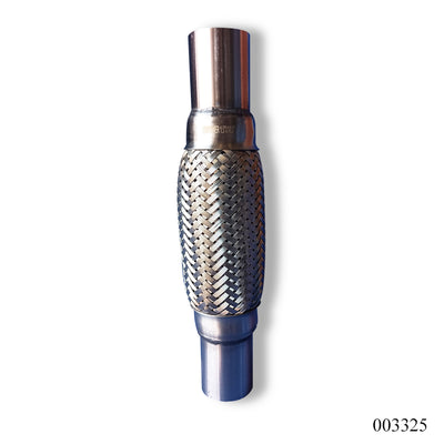 WPR Exhaust Pipe 1.5"x10.5" 3-Layer With Inner Braid