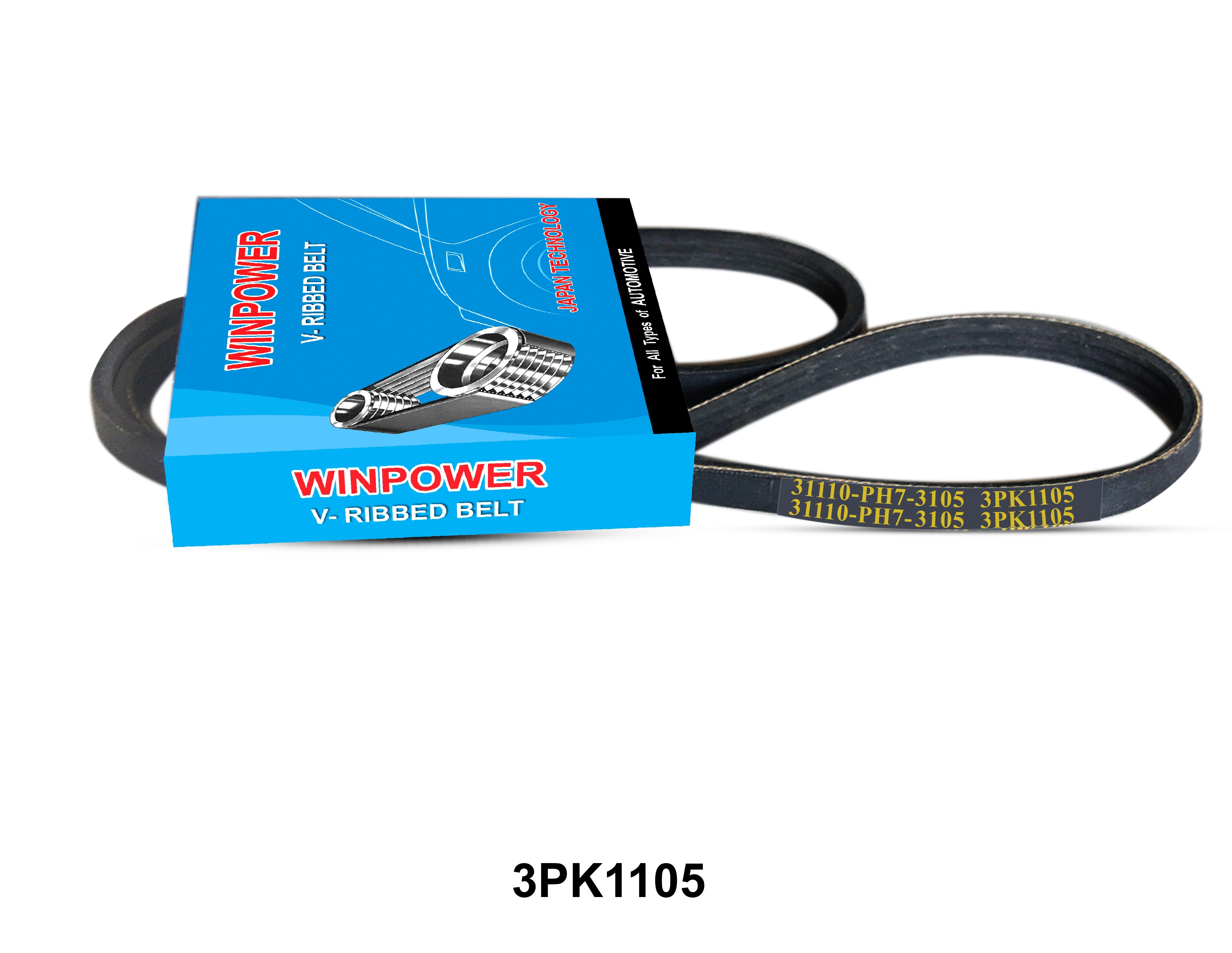 WINPOWER V-Ribbed Belt 3PK1105