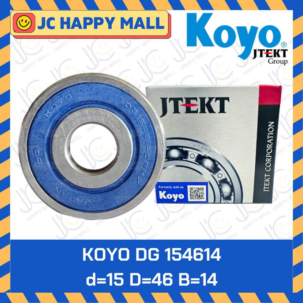 KOYO KOYO DG 154614 BALL 15X46X14 MM DG154614 TOYOTA VIOS DG 154614 78 ...