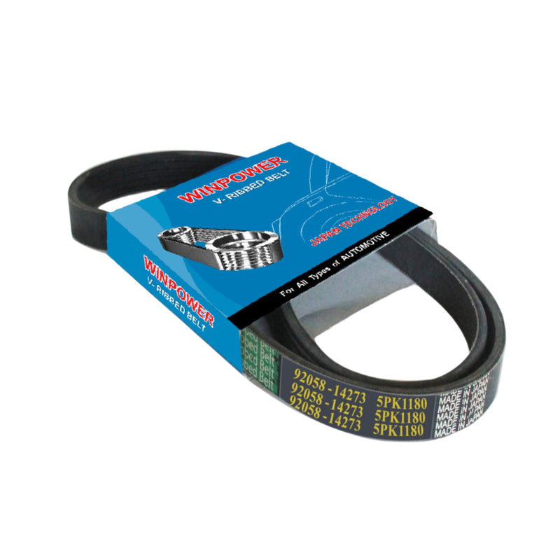 WINPOWER V-Ribbed Belt 5PK1180 - Fits Toyota Avensis