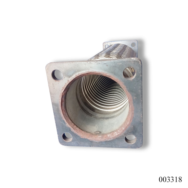 WPR Exhaust Pipe, 3"x15", 2-Layer Flange, No Inner Braid