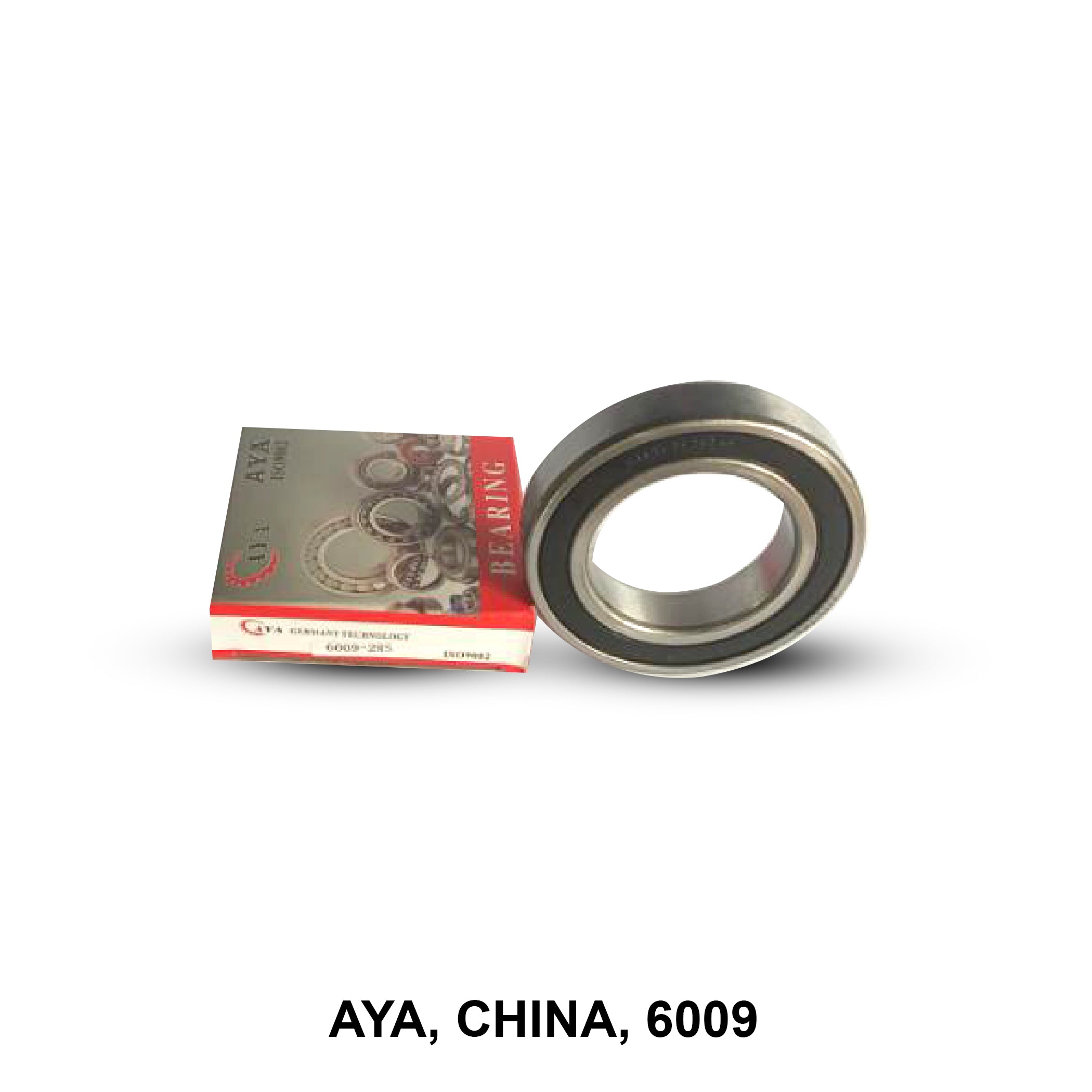 AYA, Deep Groove Ball Bearing, China, 6009, 2RS