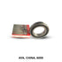 AYA, Deep Groove Ball Bearing, China, 6009, 2RS