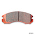 New WBC Brake Pad, Ceramic, D0045, 04465-B1050, for Toyota Tacoma