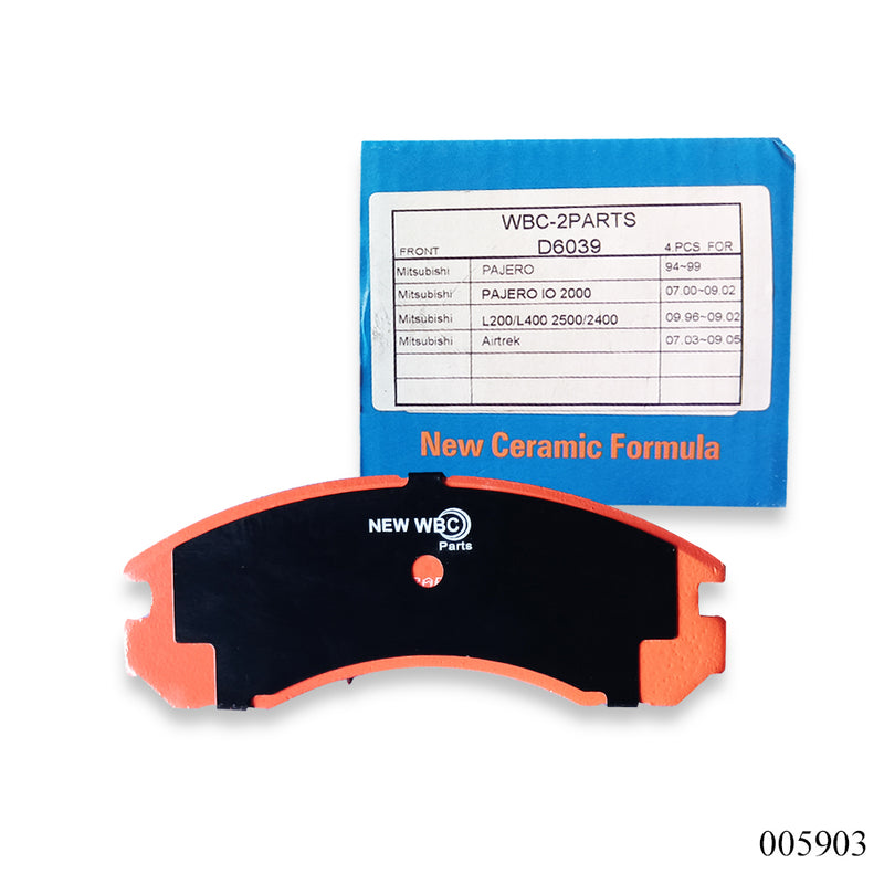 ผ้าเบรค WBC ใหม่ 04465-B1050, D0045 (005903)