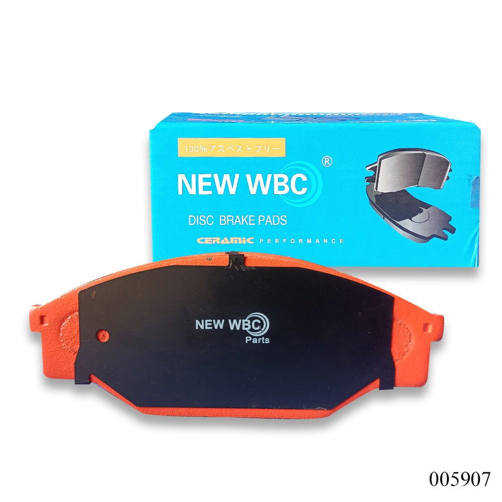 New WBC Brake Pad, Ceramic, D2027, D2063, D2069, 04465-40010, for Toyota Corolla