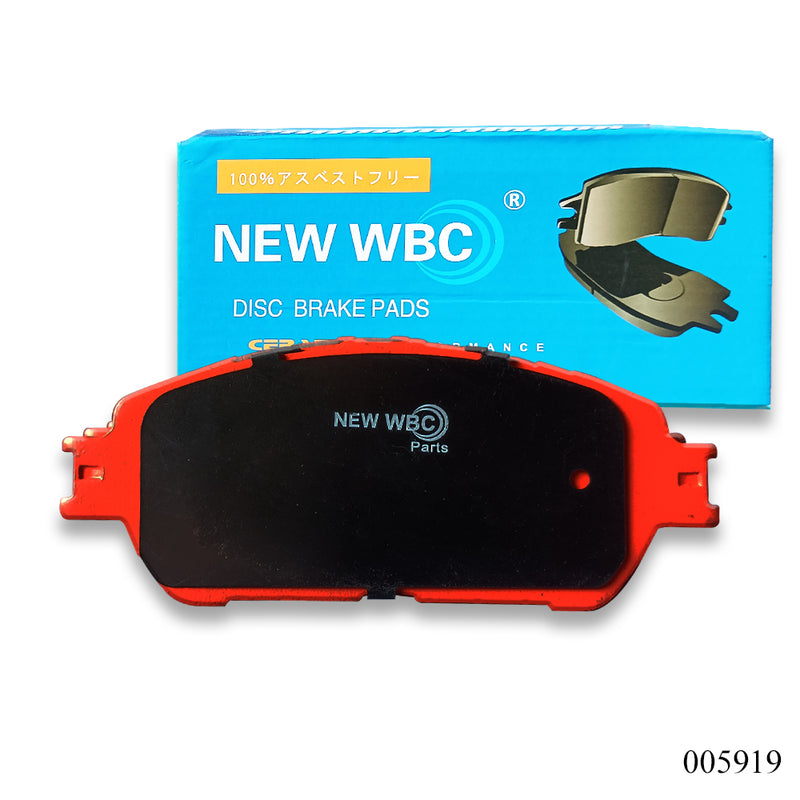 New WBC Brake Pad, Ceramic, D2223, 04465-65020, for Toyota Camry