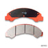 New WBC Brake Pad, Ceramic, D1211, D1248, D1260, 41060-5V285, for Nissan X-Trail