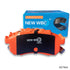 New WBC Brake Pad, Ceramic, D5083, 45022-SC2-010, Honda Accord
