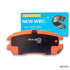 New WBC Brake Pad, Ceramic, D6054, MR389572, for Mitsubishi Pajero