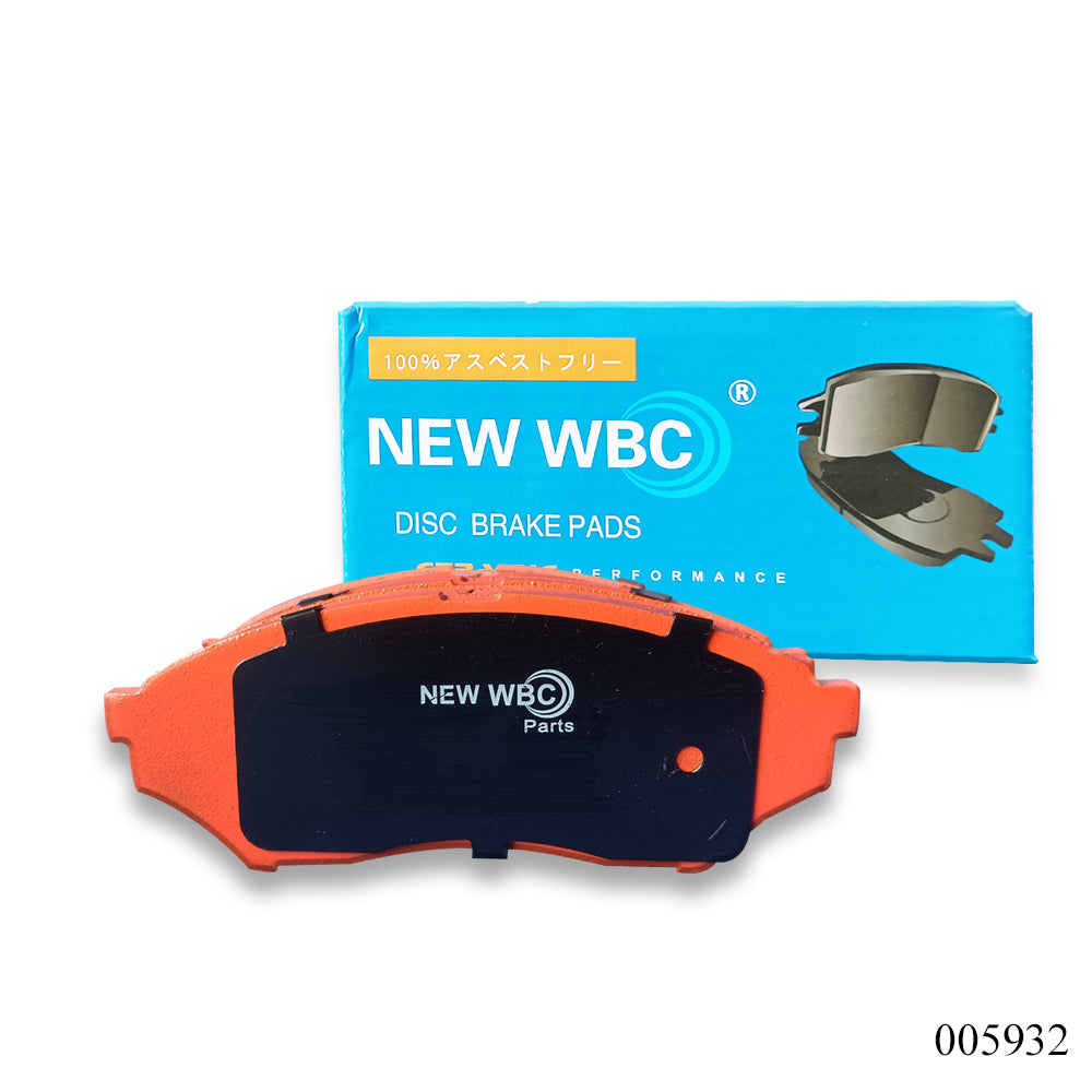 New WBC Brake Pad, Ceramic, D6089, MR334950, for Mitsubishi Lancer