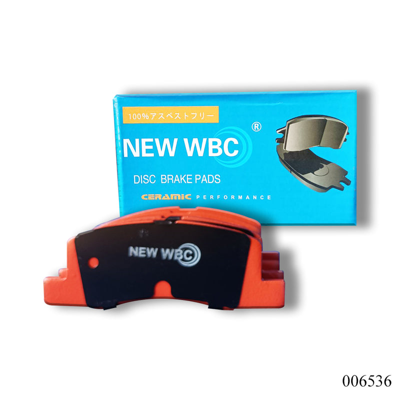 New WBC Brake Pad, Ceramic, D6103, MR493173, for Mitsubishi Pajero