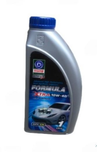 TRANE Engine Oil FORMULA EXTRA SAE 10W40 Semi-Synthetic SN/CF  1 Liter