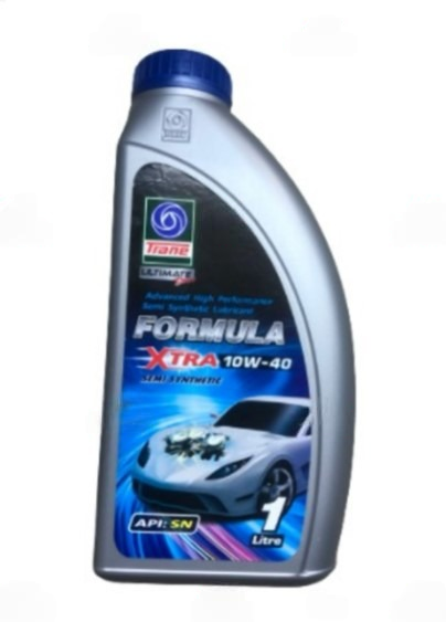 TRANE Engine Oil FORMULA EXTRA SAE 10W40 Semi-Synthetic SN/CF  1 Liter