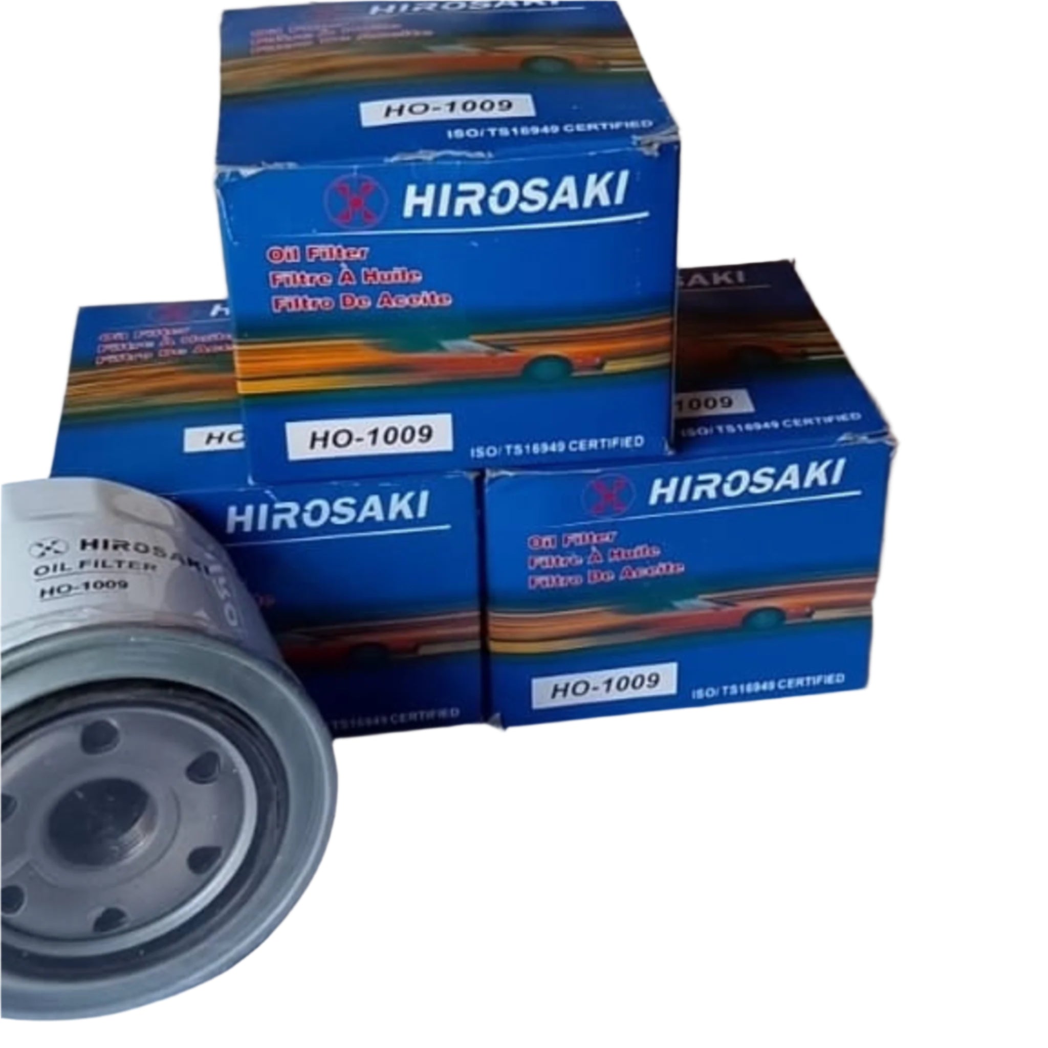 HIROSAKI Oil Filter HO-1009 – Replaces Toyota 90915-30001
