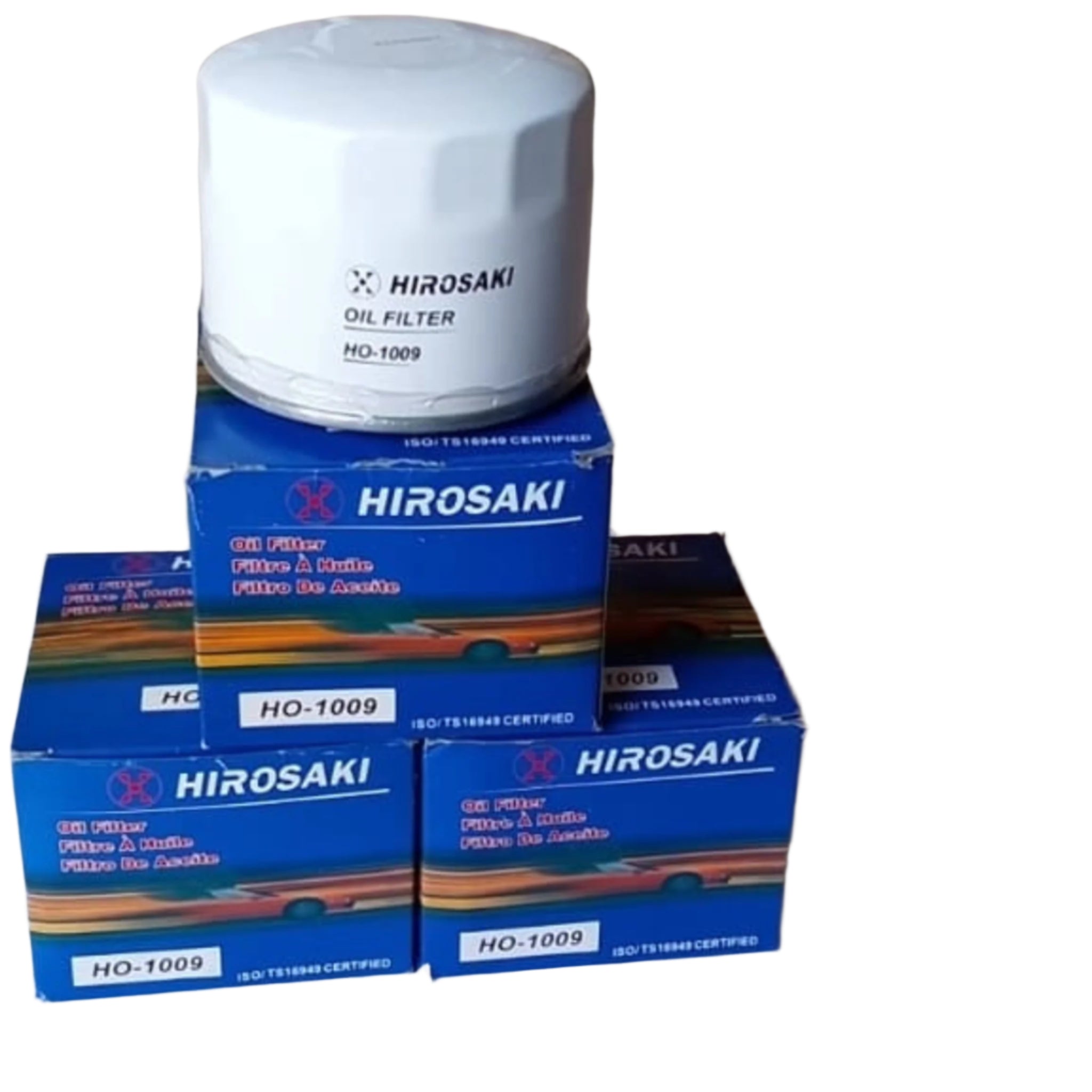 HIROSAKI Oil Filter HO-1009 – Replaces Toyota 90915-30001