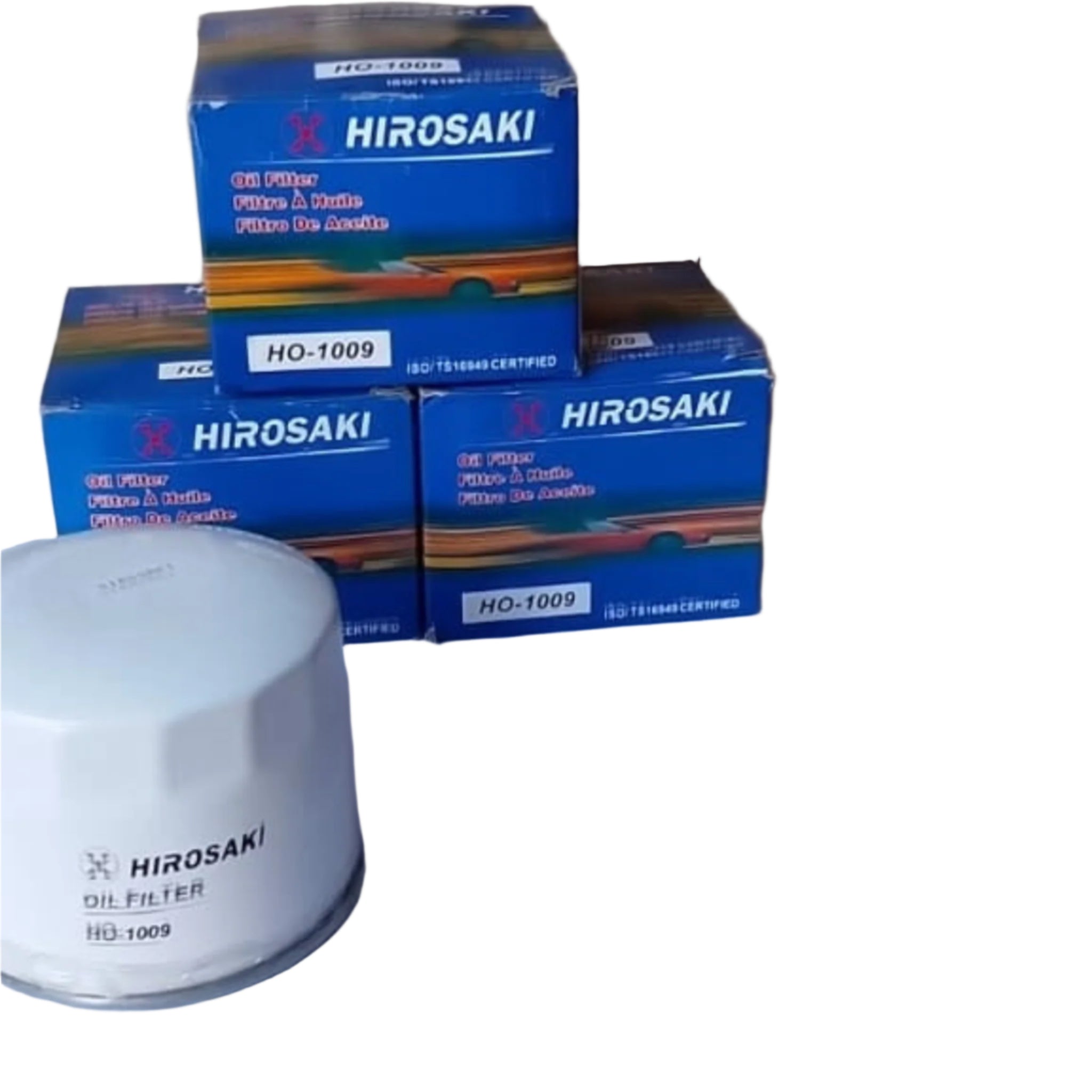 HIROSAKI Oil Filter HO-1009 – Replaces Toyota 90915-30001