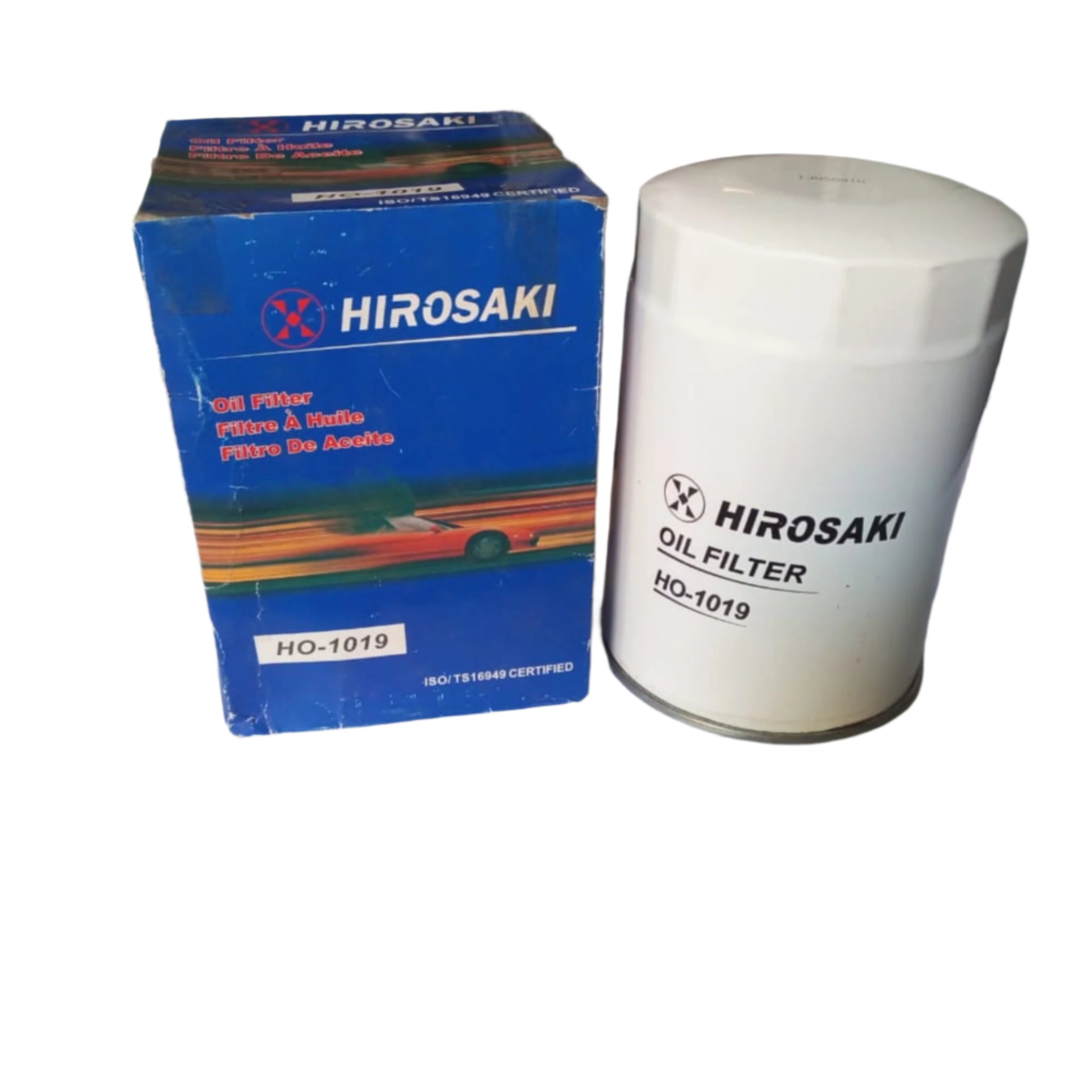 HIROSAKI Premium Oil Filter HO-1019 15607-1330 for Hino and Compatible Diesel Engines
