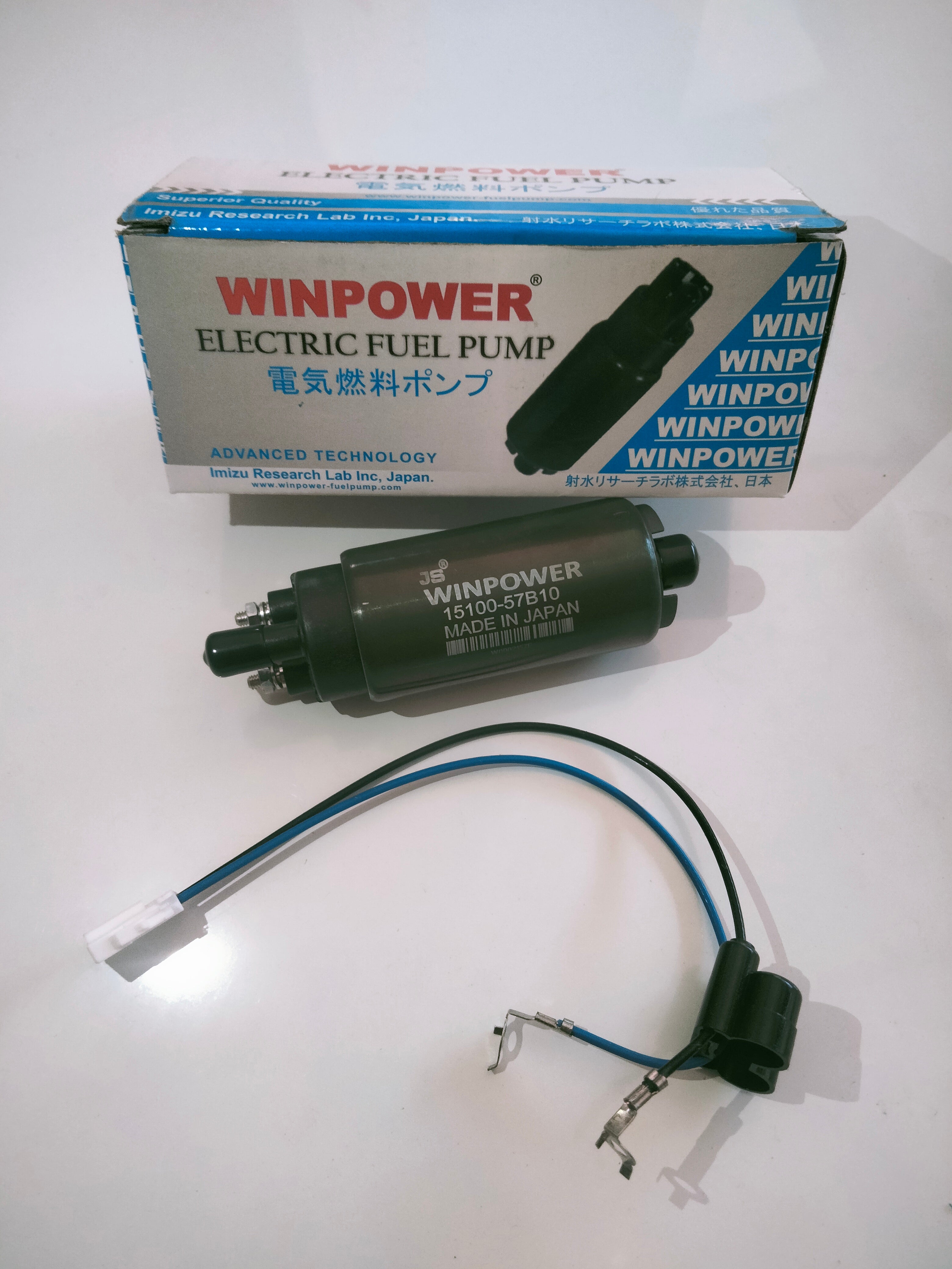 WINPOWER In-Tank Fuel Pump, 15100-57B10, for Suzuki Vitara and More