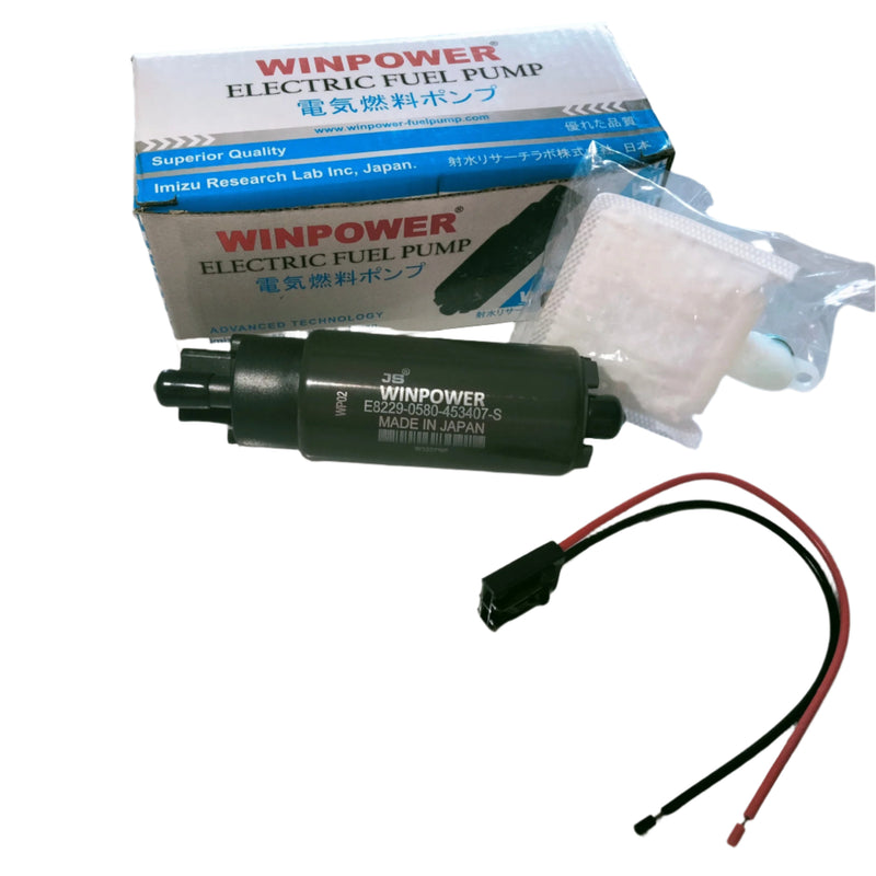 ปั๊มน้ำมันในถัง WINPOWER พินเล็ก E8229-0580-453407-S, WF-3802-1 (004219)