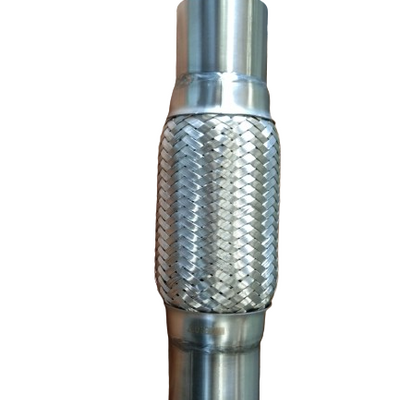 WPR Exhaust Pipe, 2.4"x10.7", 2-Layer, No Inner Braid, Durable Design