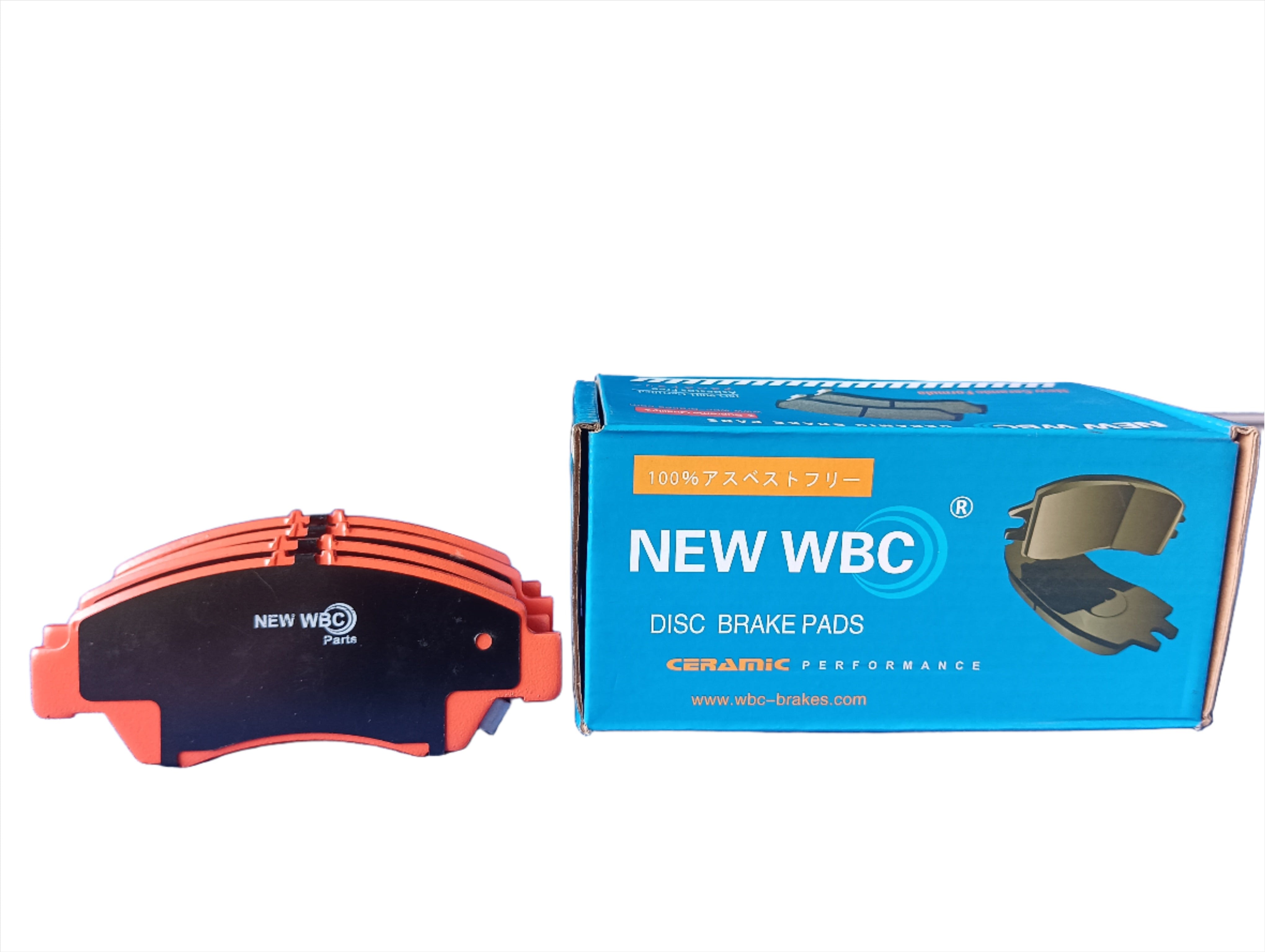 New WBC Brake Pad, Ceramic, D5073, 45022-S04-G00, for Honda Civic