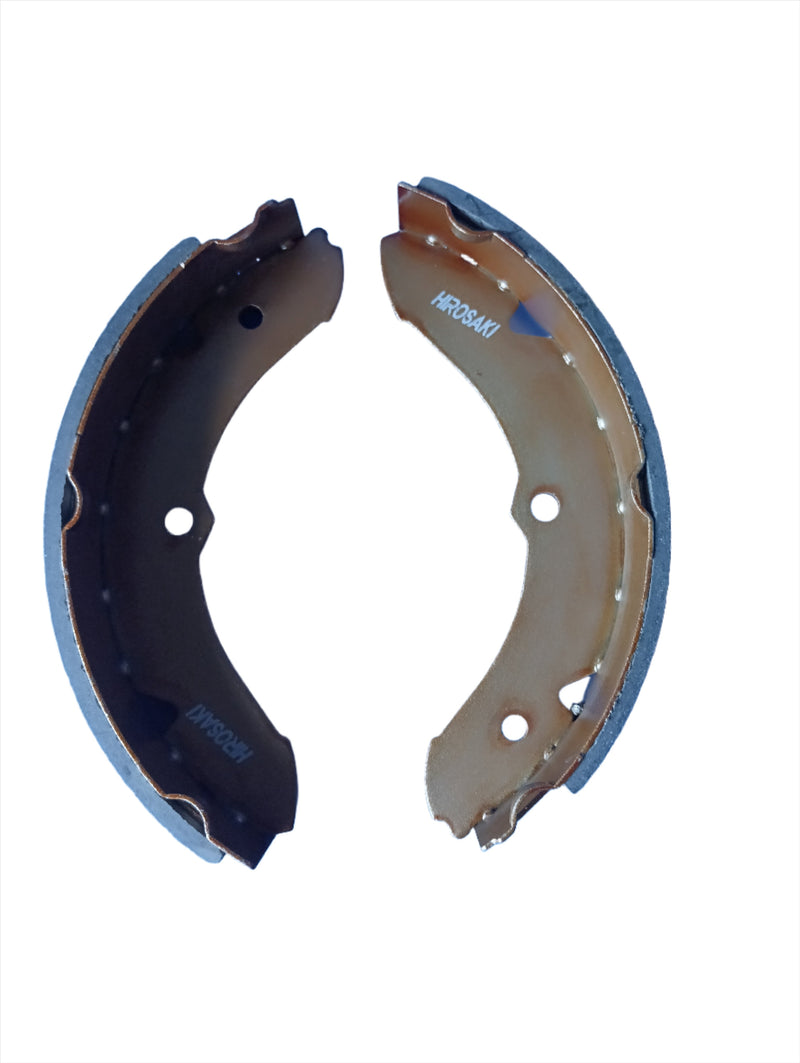 HIROSAKI Classic Brake Shoes K2296, Fits Toyota Dyna and Land Cruiser (SEMI-METALLIC)