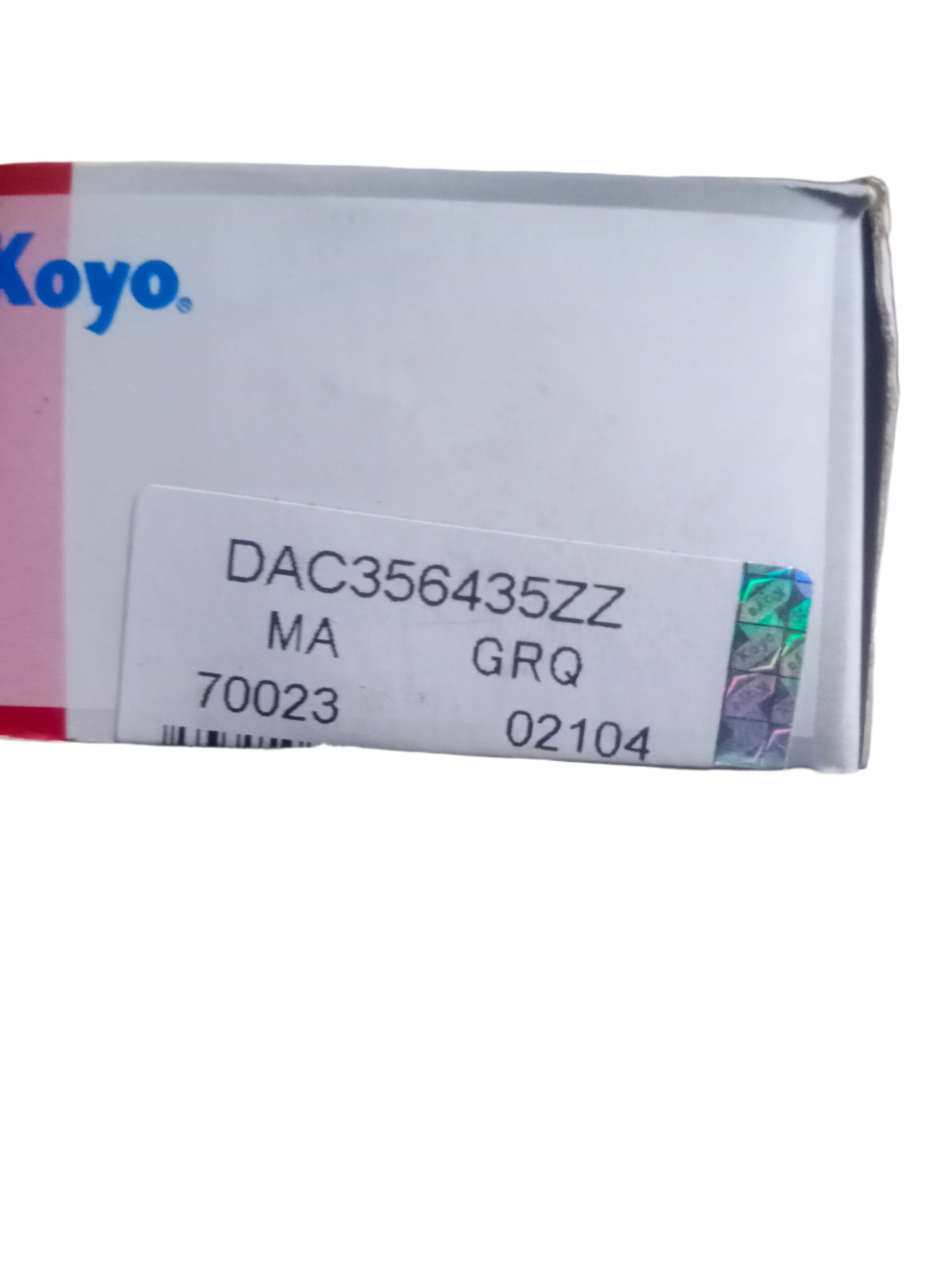 KOYO, Wheel Bearing, CHINA, 35x64x35mm, DAC356435
