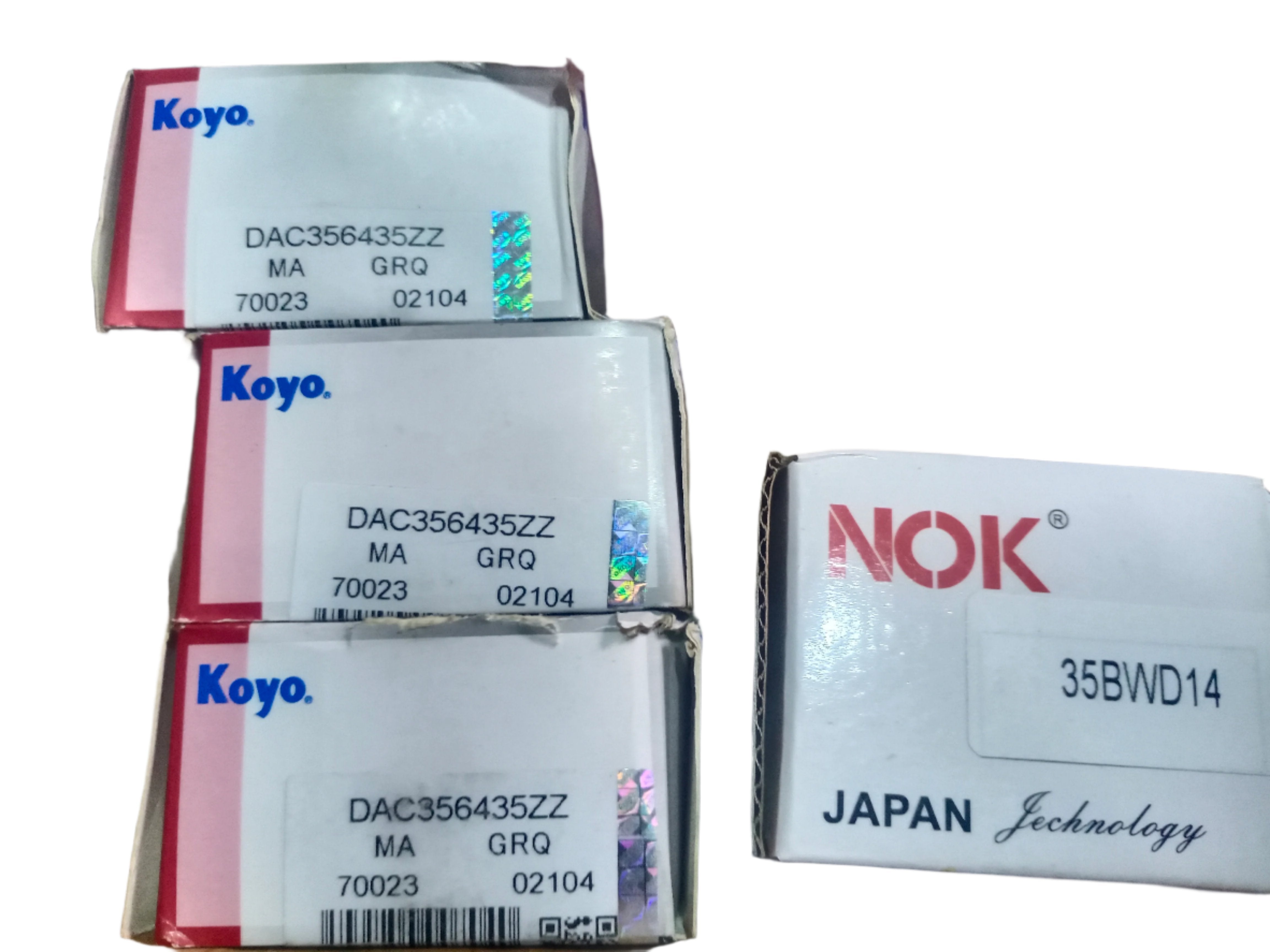 NOK, Wheel Bearing, 35x64x37mm, 35BWD14