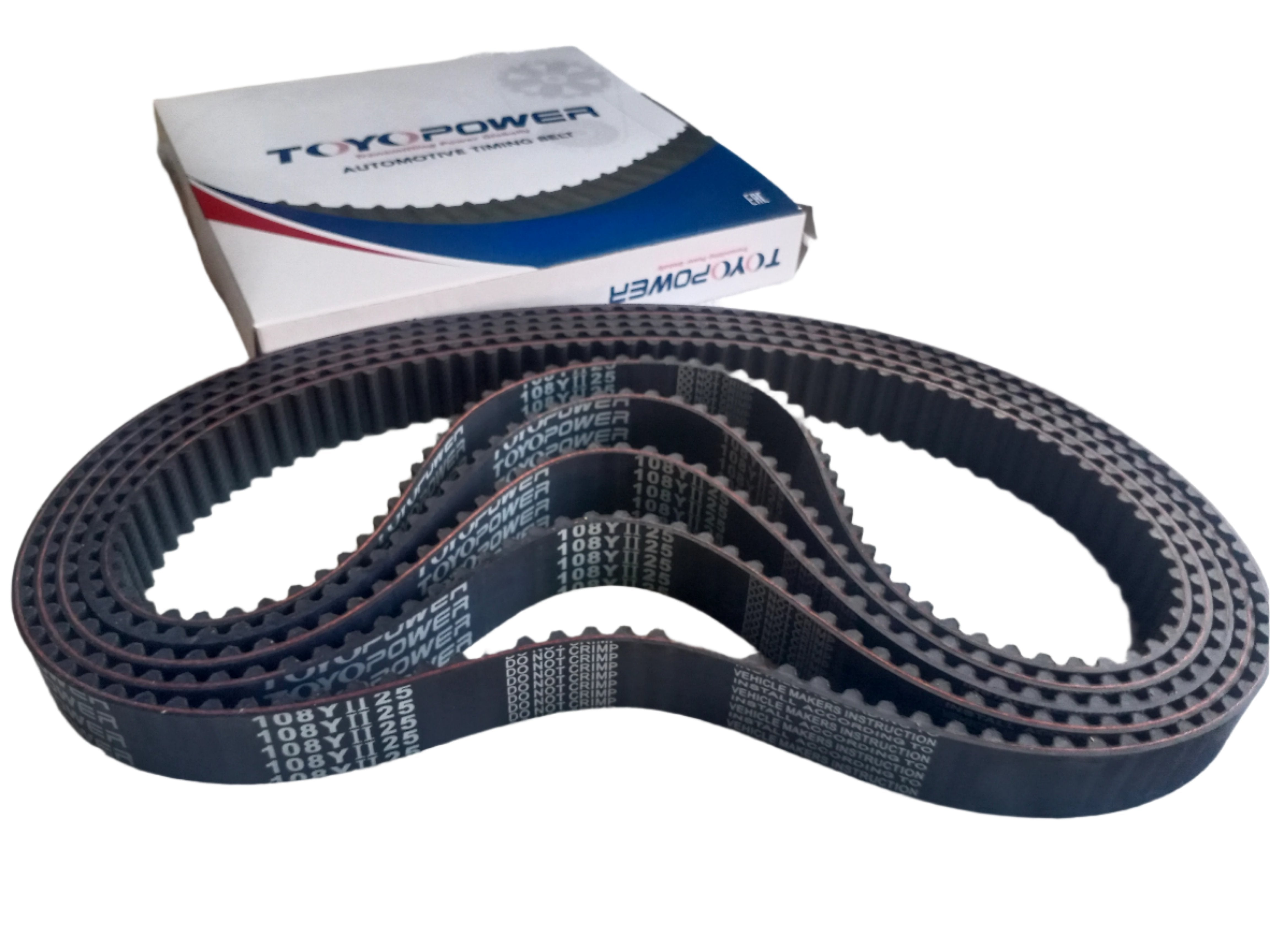 TOYOPOWER 5317XS 108RU25 Timing Belt for KIA Sportage