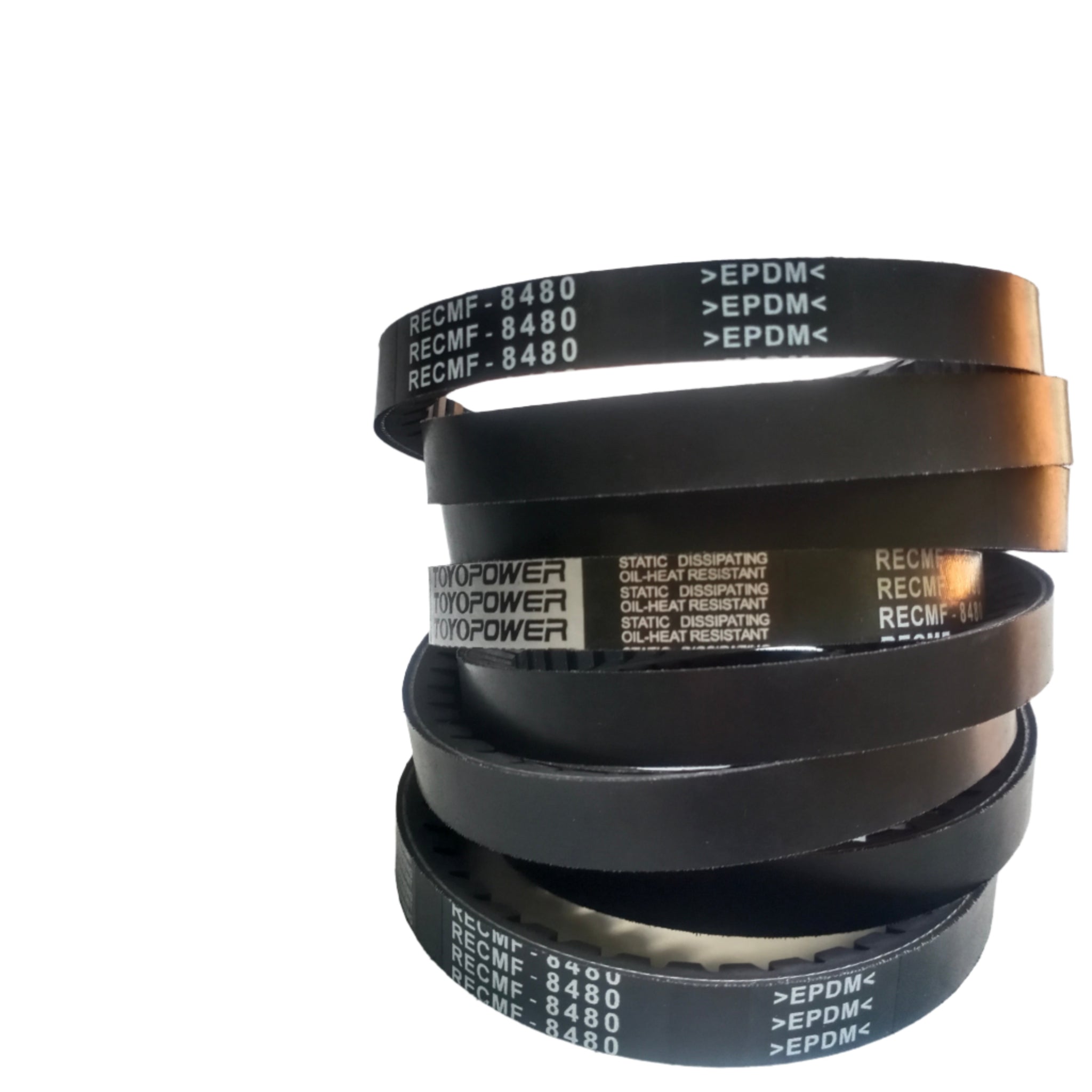 TOYOPOWER Raw Edge Cogged V-belt (RECMF-8480) For TOYOTA Dyna