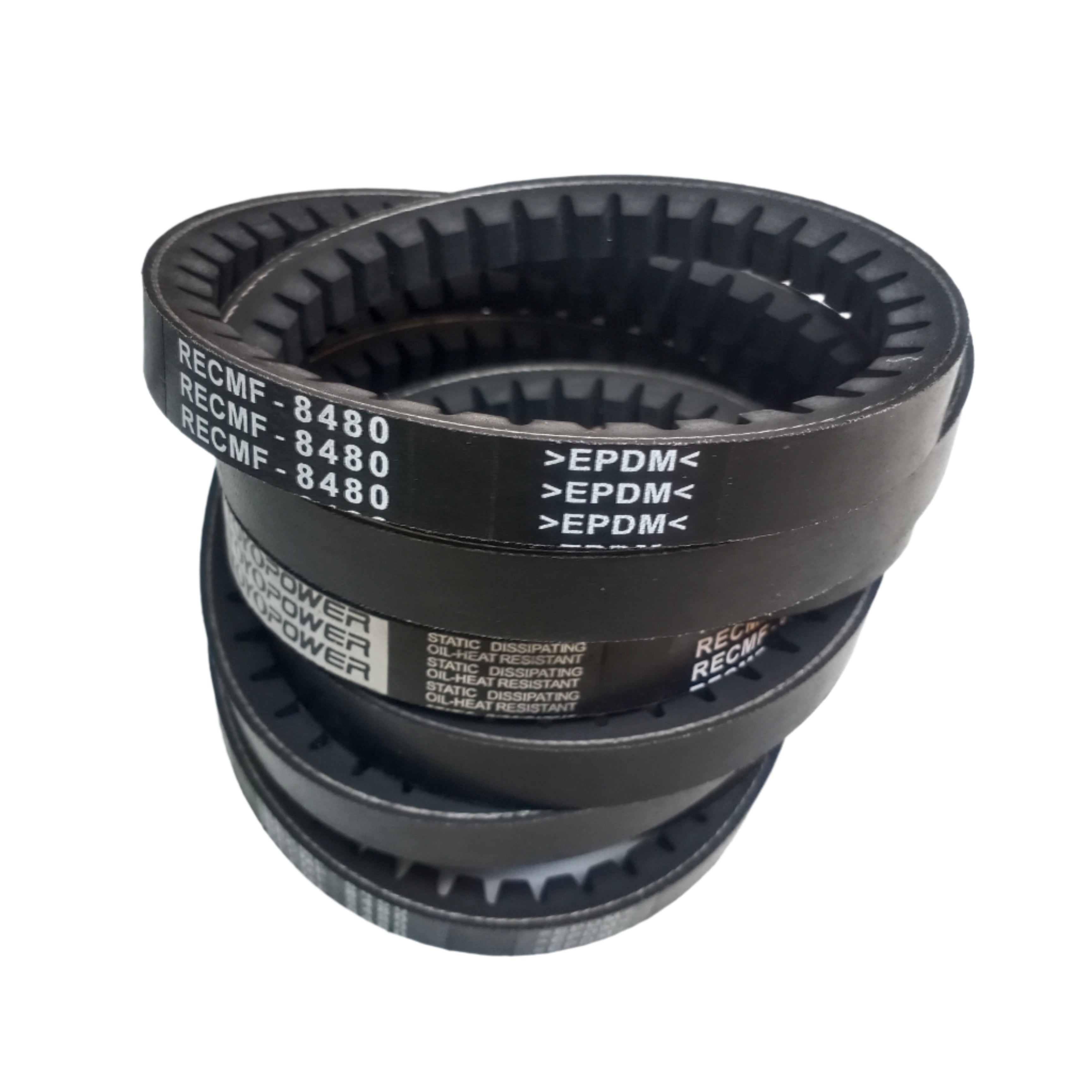TOYOPOWER Raw Edge Cogged V-belt (RECMF-8480) For TOYOTA Dyna