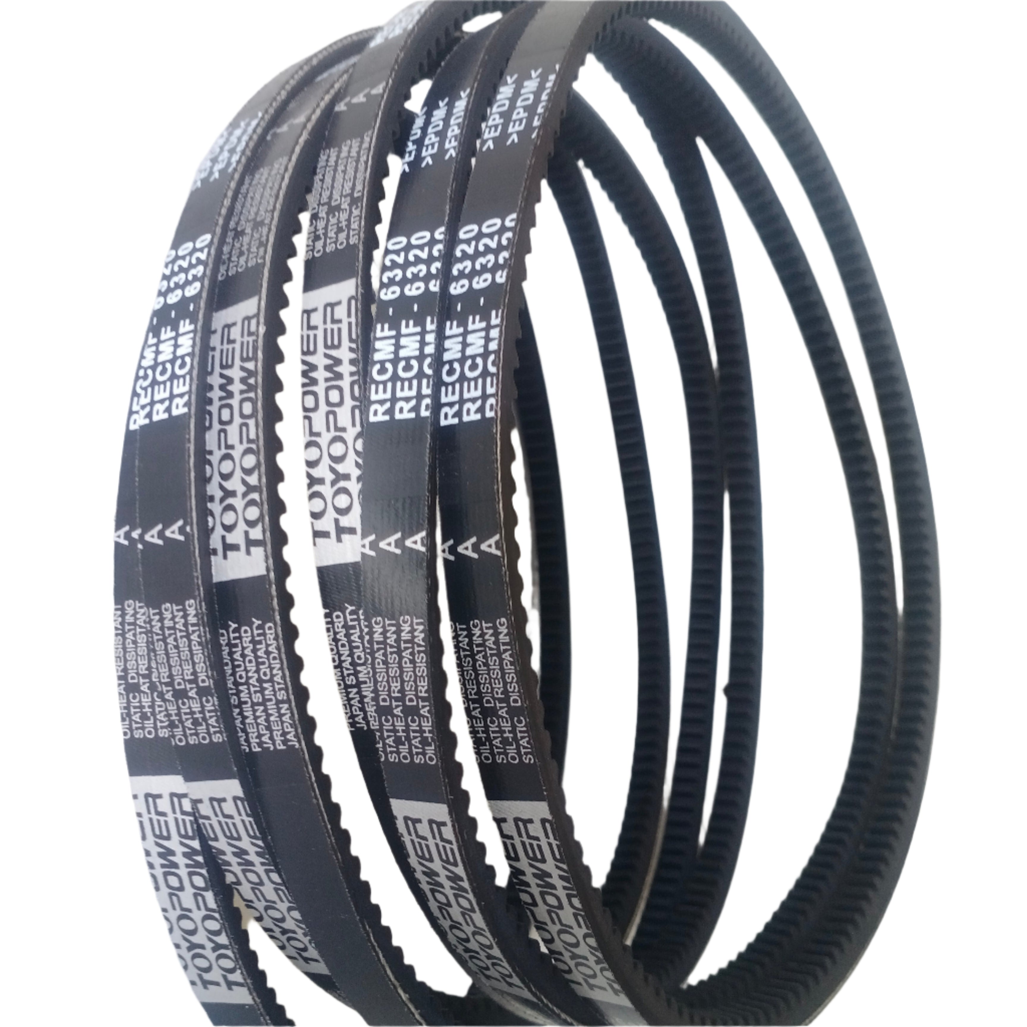 TOYOPOWER Raw Edge Cogged V-Belt RECMF-6320 For Mazda BT-50