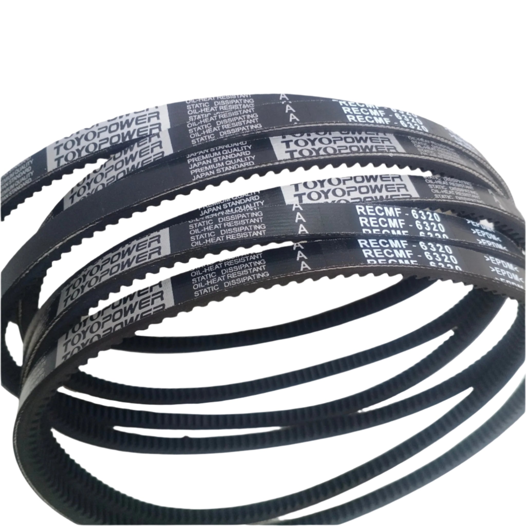 TOYOPOWER Raw Edge Cogged V-Belt RECMF-6320 For Mazda BT-50
