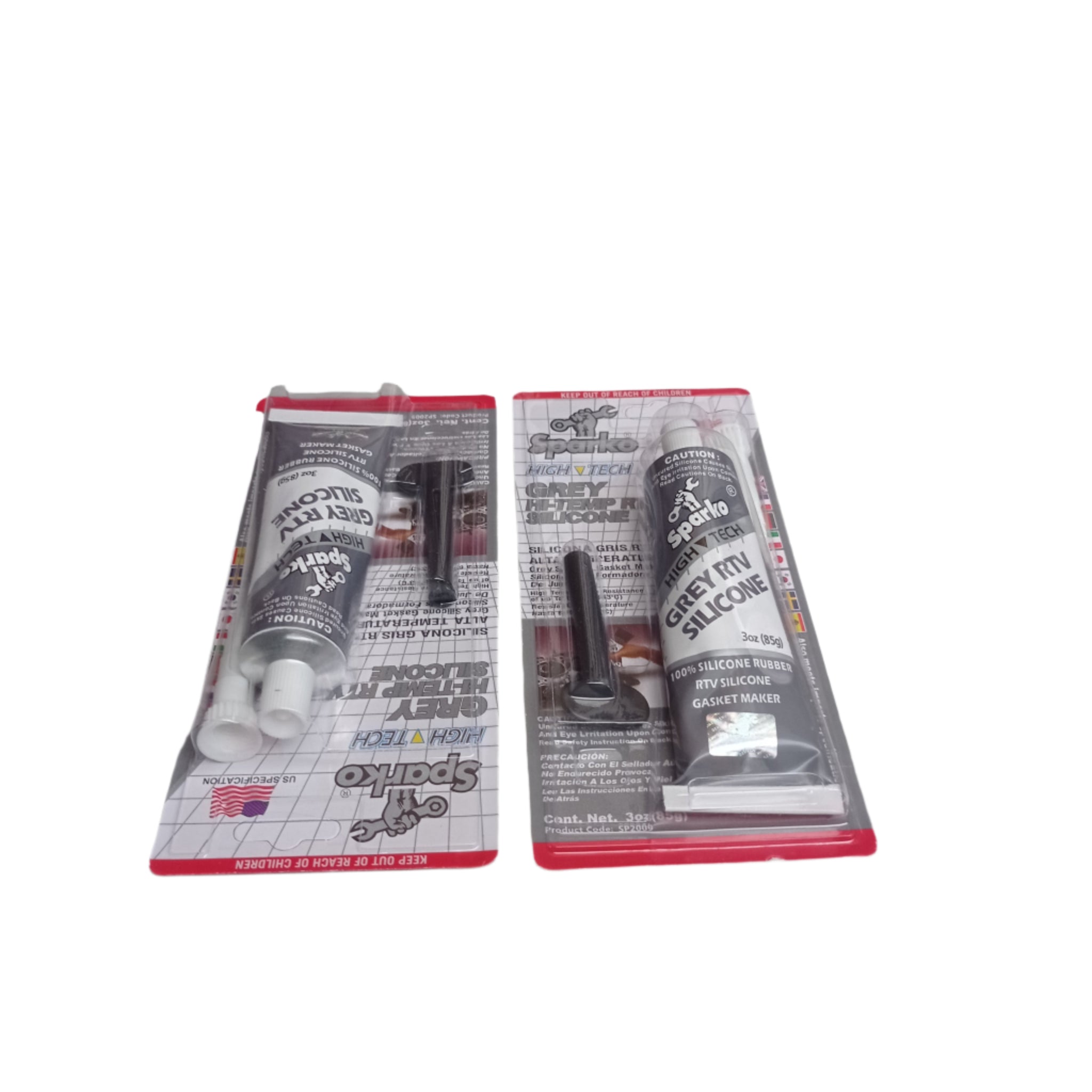 SPARKO RTV Silicone Grey 85g – High-Temperature Gasket Maker