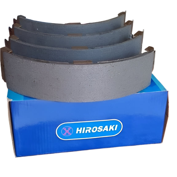 HIROSAKI Classic Brake Shoes K2330, Fits Toyota, OEM 04495-26180 (SEMI-METALLIC)