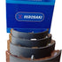 HIROSAKI Classic Brake Shoes K2330, Fits Toyota, OEM 04495-26180 (SEMI-METALLIC)