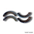 HIROSAKI Classic Brake Shoes, K6602, Fits Mitsubishi Canter, MB060102, Semi-Metallic
