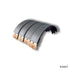 HIROSAKI Classic Brake Shoes, K6664, Semi-Metallic