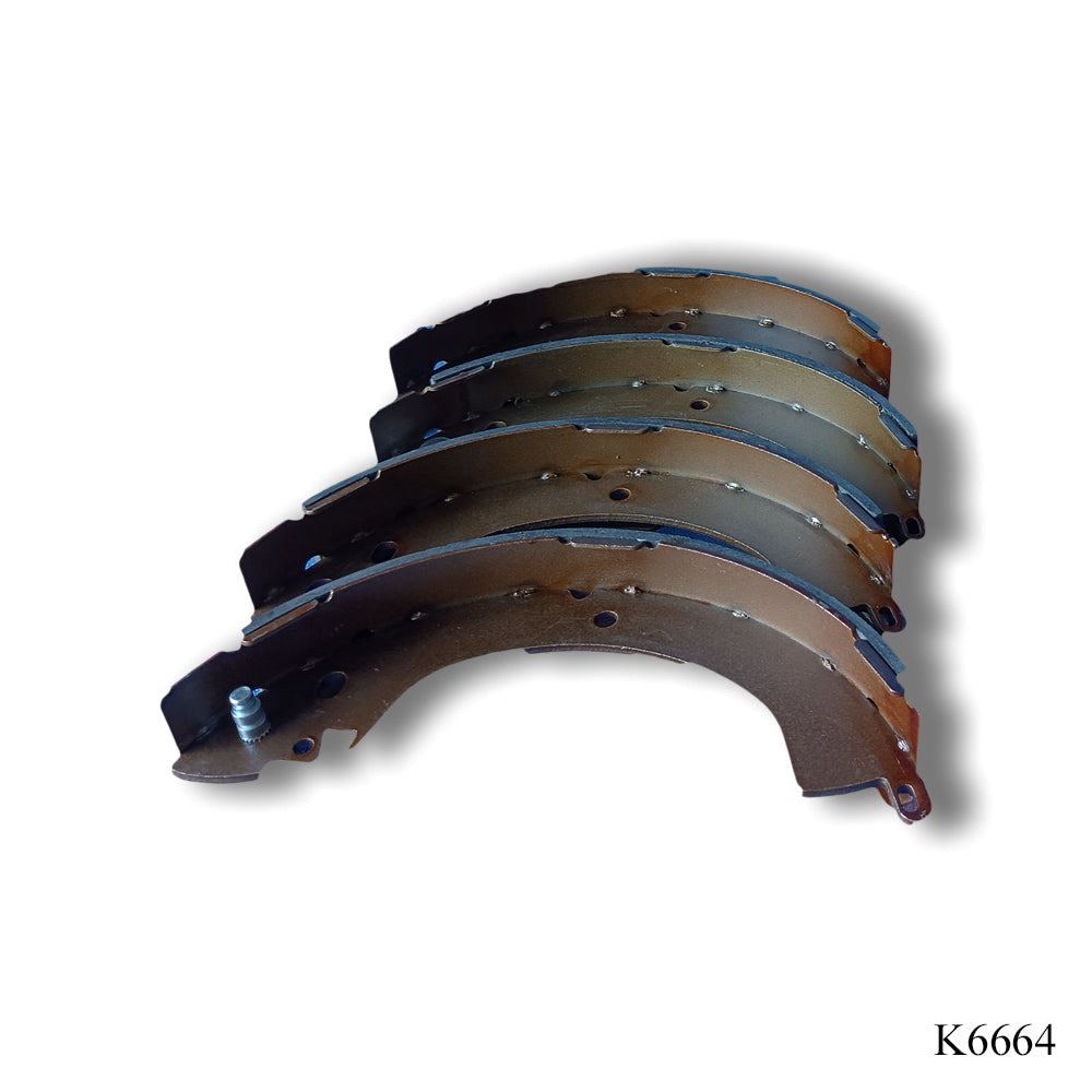 HIROSAKI Classic Brake Shoes, K6664, Semi-Metallic