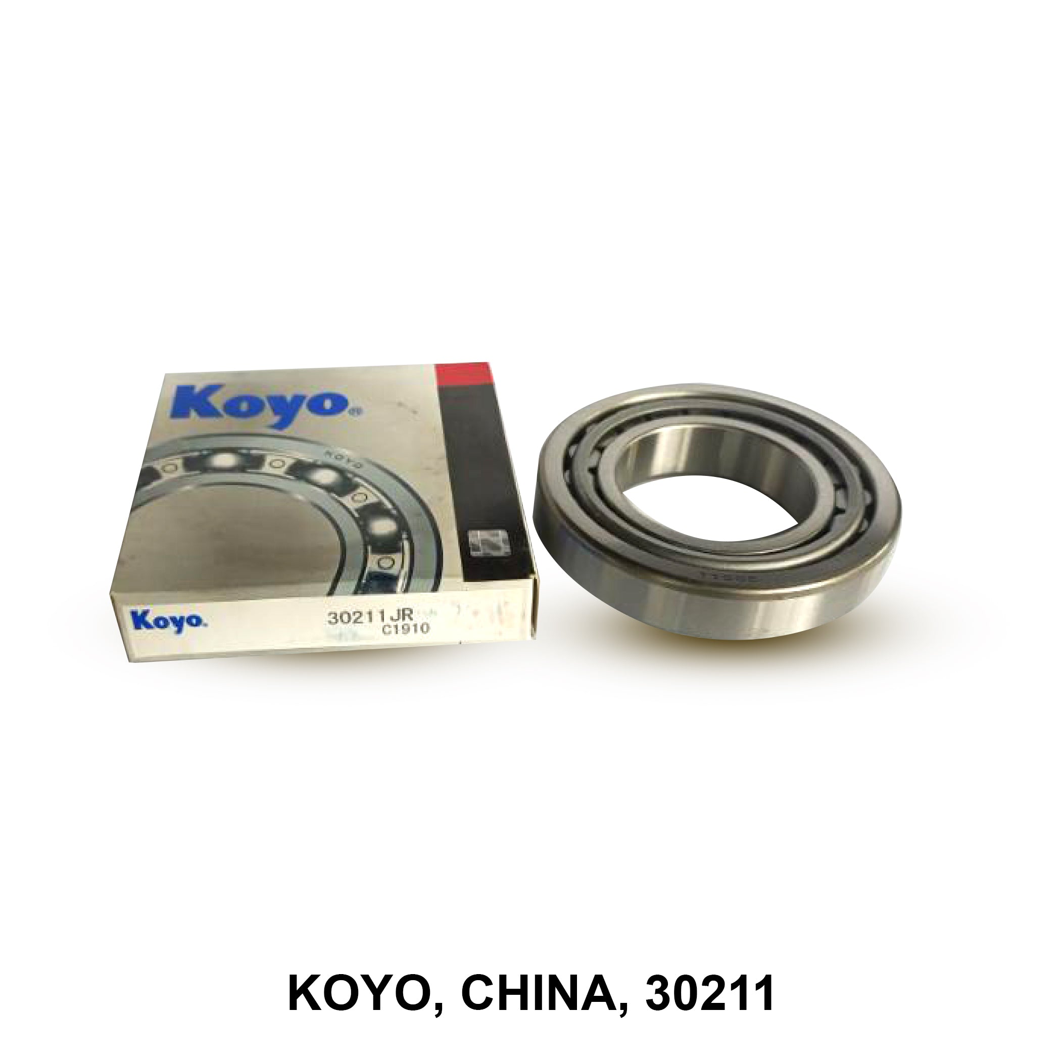 KOYO, Tapered Roller Bearing, China, 30211, 55x100x22.75mm