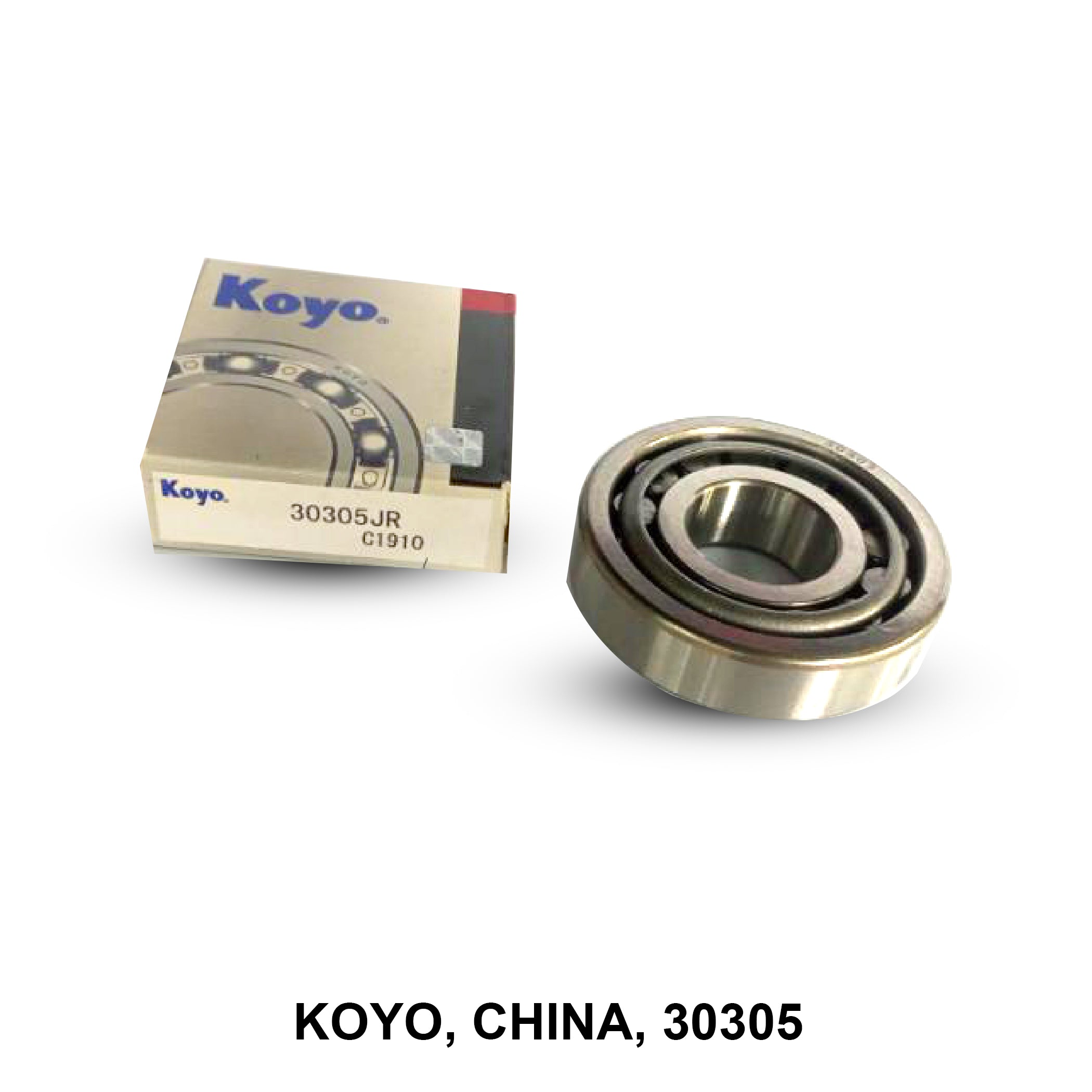 KOYO, Tapered Roller Bearing, China, 30305, 25x62x18.25mm