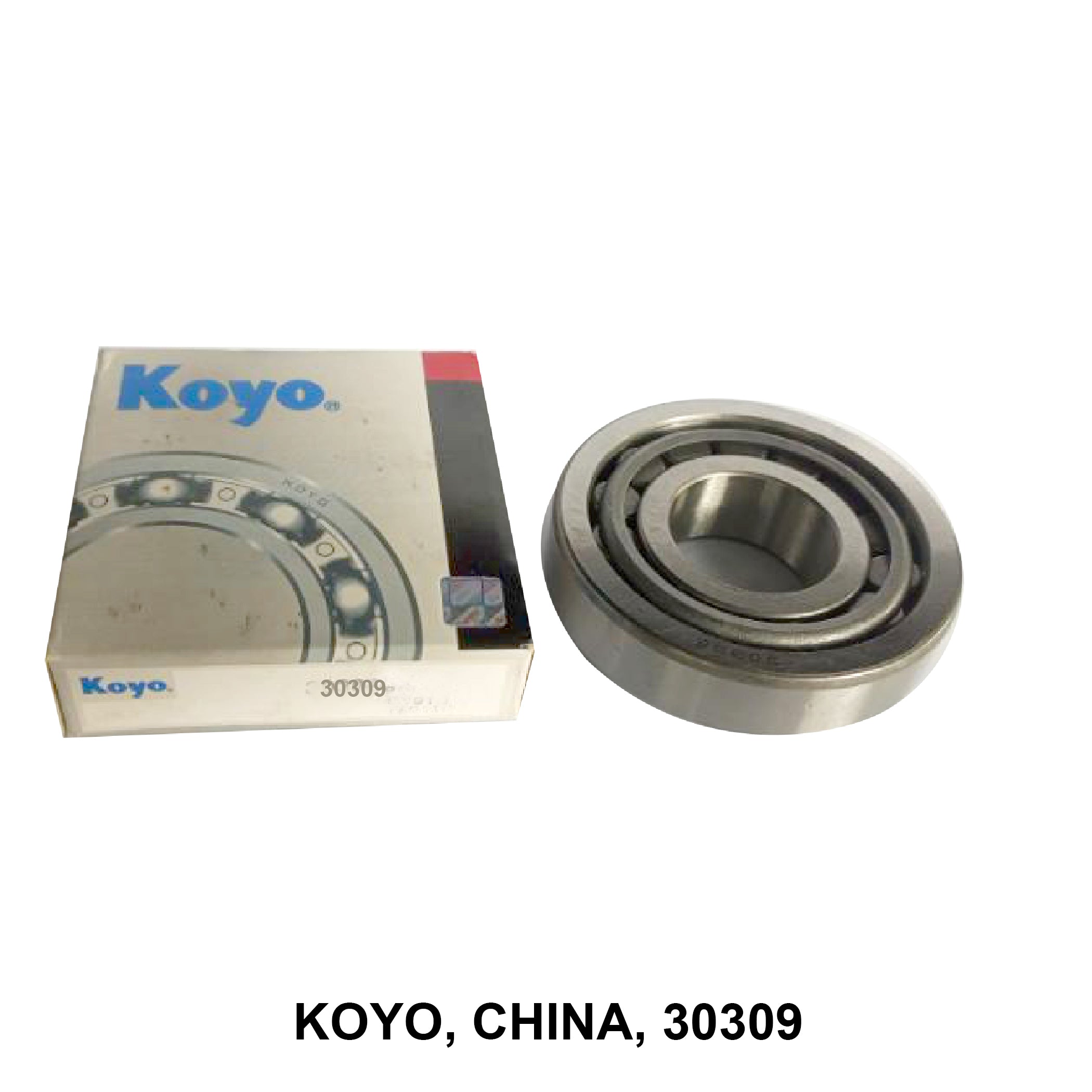 KOYO, Tapered Roller Bearing, China, 30309, 45x100x27.25mm
