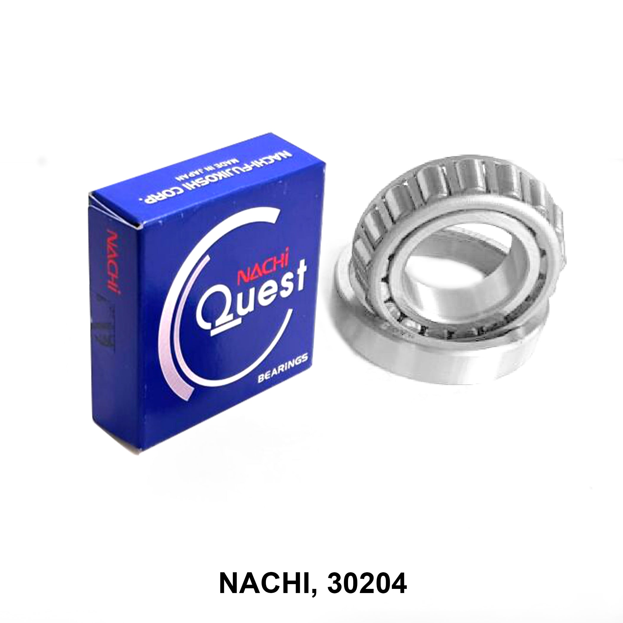 NACHI , Tapered Roller Bearing, China, 30204, 20x47x15.25mm