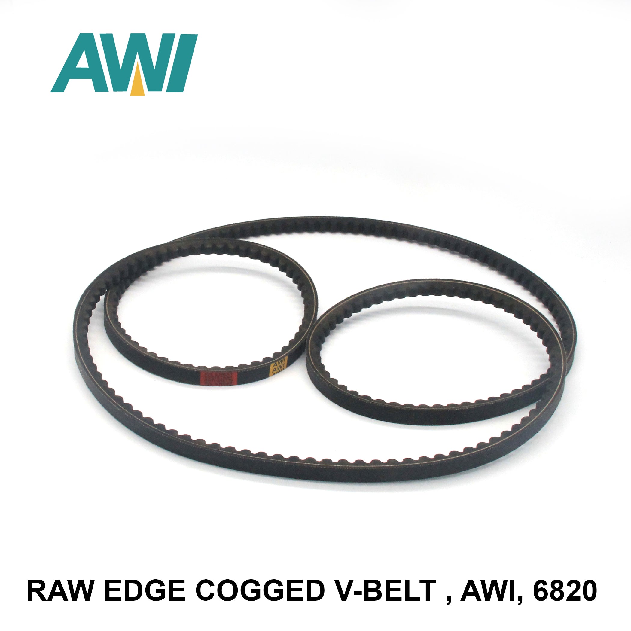 AWI Raw Edge Cogged V-Belt (RECMF), RECMF-6820