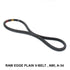 AWI Raw Edge Plain V-Belt (REMF), A-34